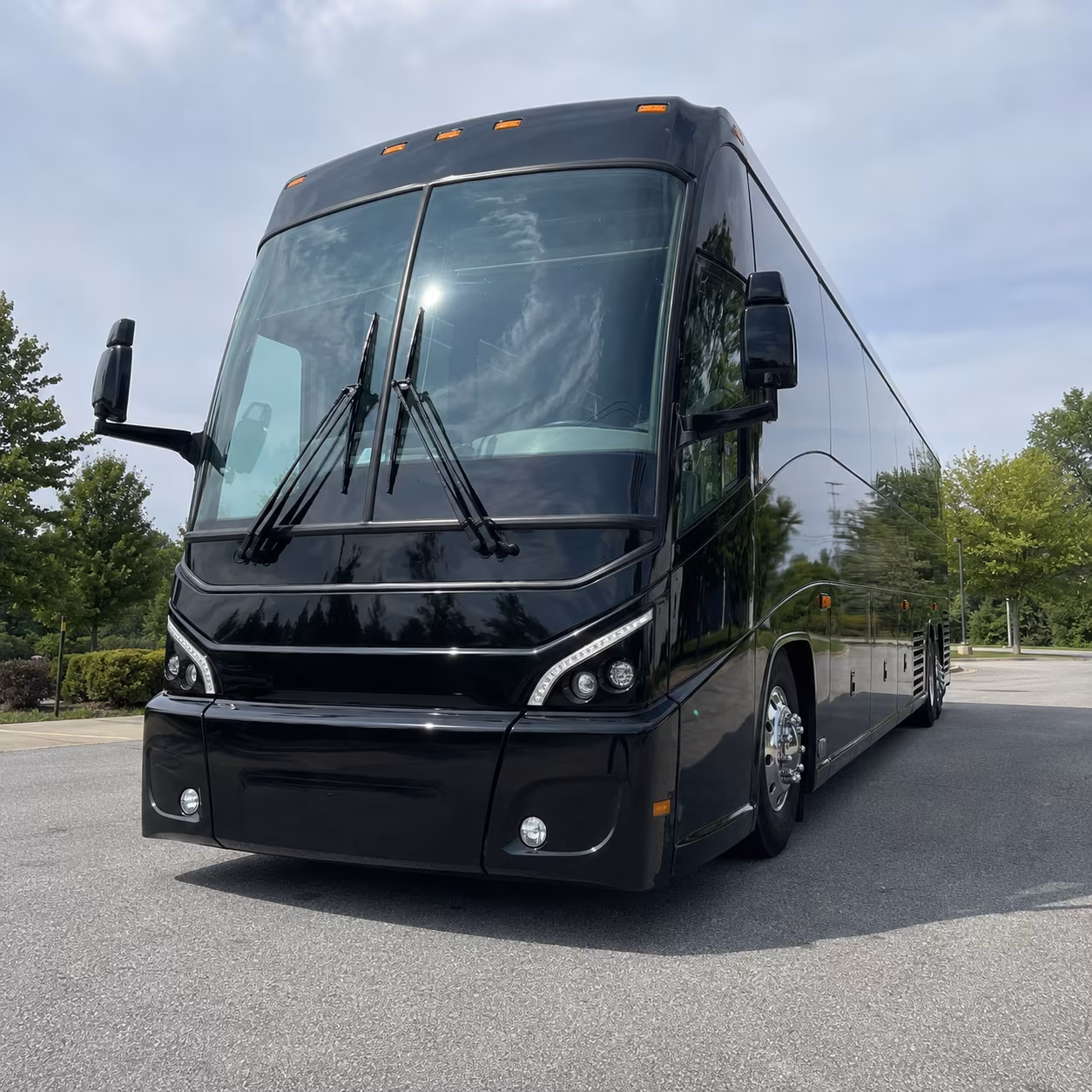 56 passenger charter bus