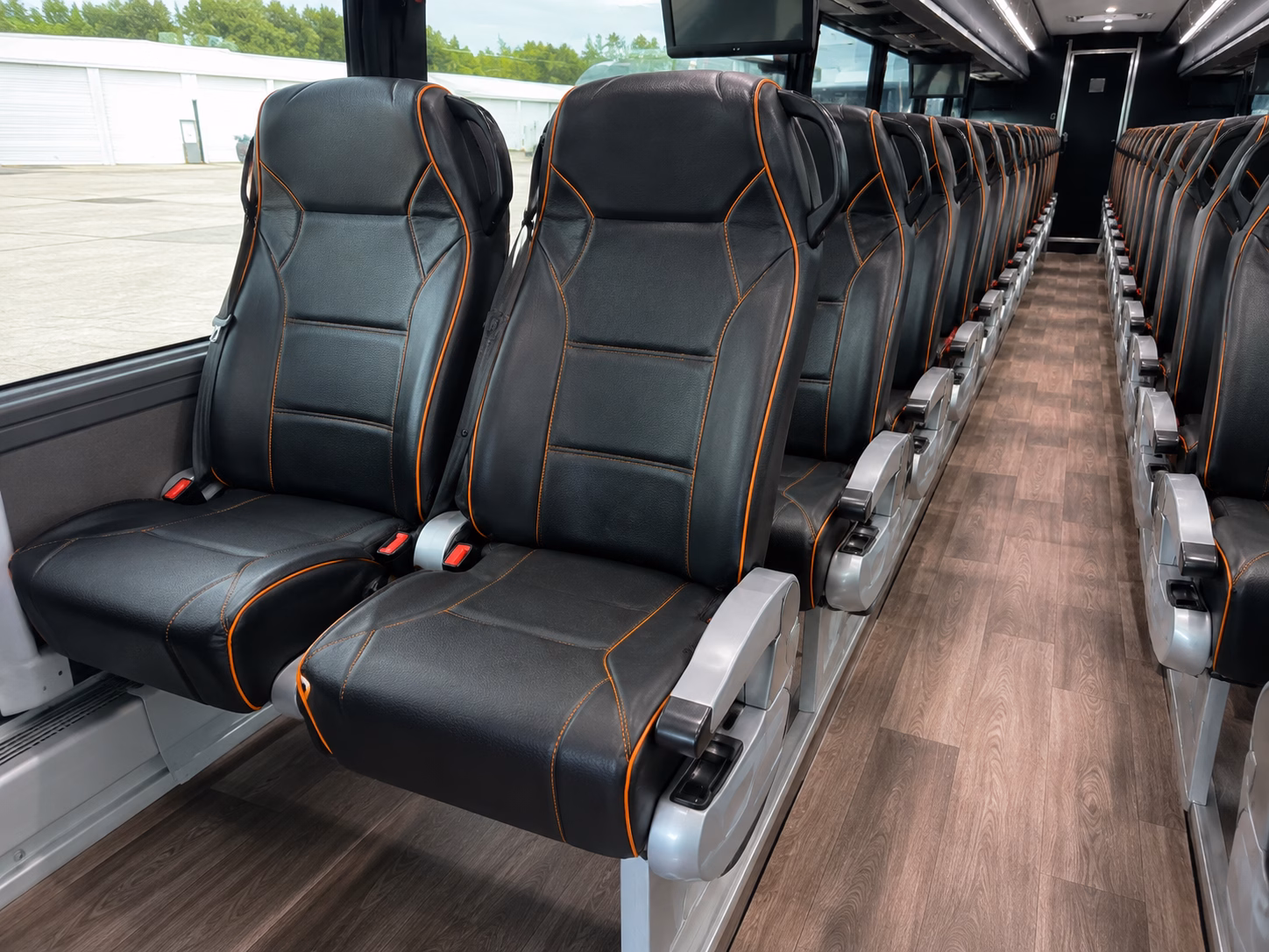 long distance buses to away games and out of state sporting events