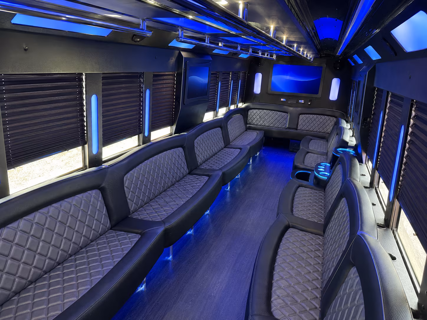 six flags new england party bus rental