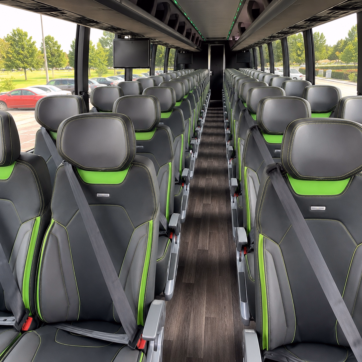 springfield long distance transportation onboard seating