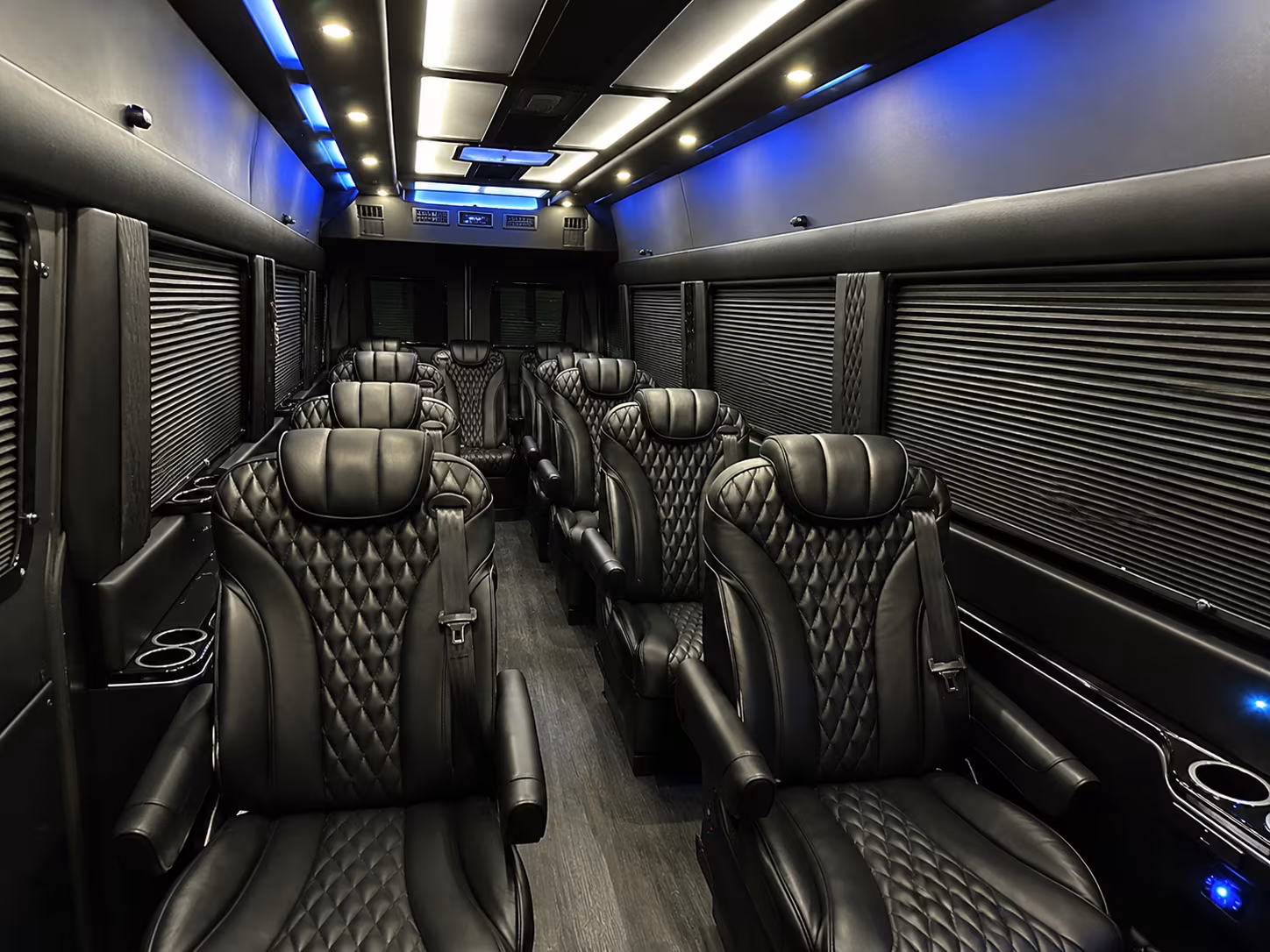sprinter van with driver interior